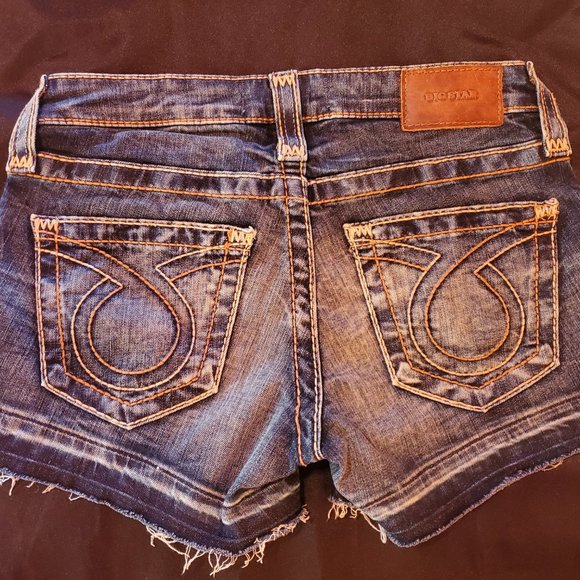 Big Star Liv Jean Shorts  Size 25 - Picture 2 of 5